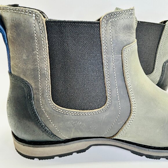 Territory Holloway Chelsea Boot Gray Size 11.5 Leather Pull-On Ankle Work - Picture 9 of 16